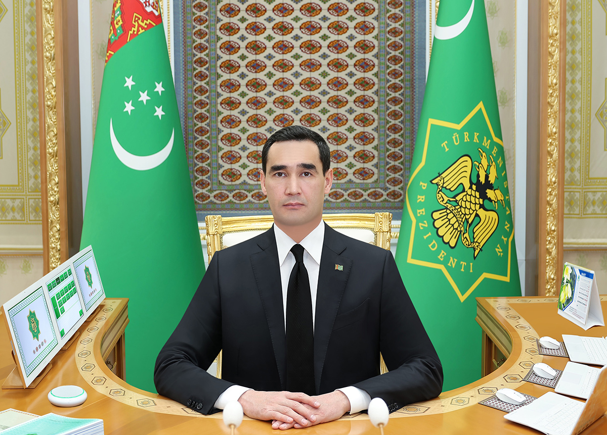 The meeting of the Cabinet of Ministers of Turkmenistan
